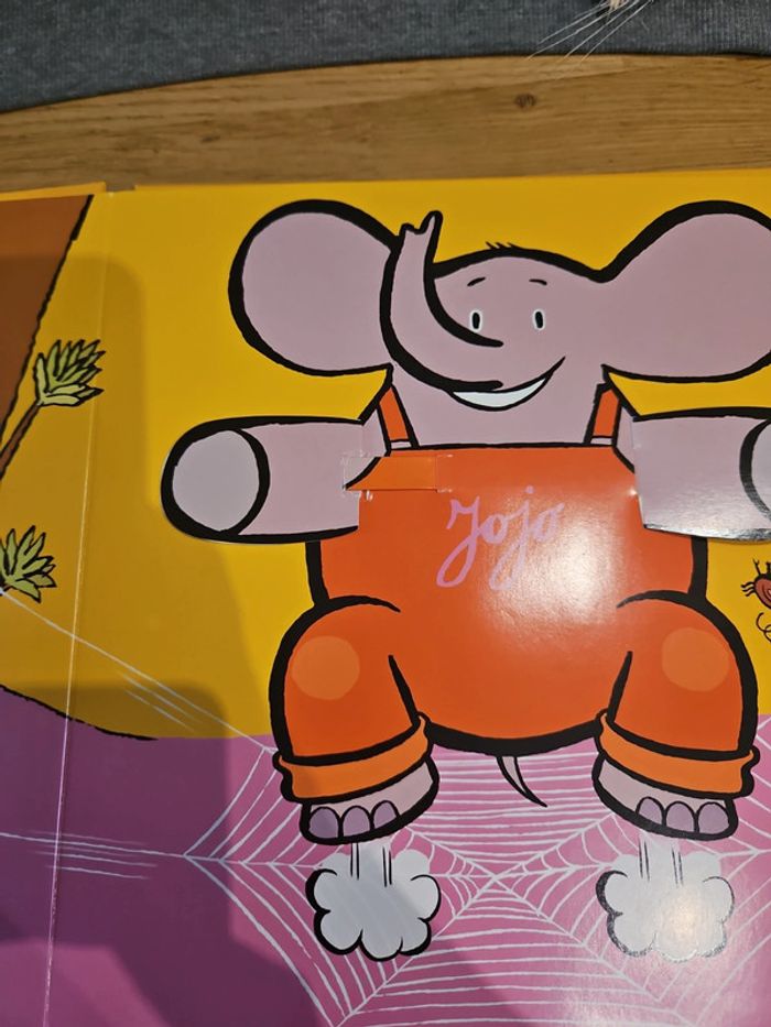Livre animé un éléphant qui se balançait - photo numéro 5