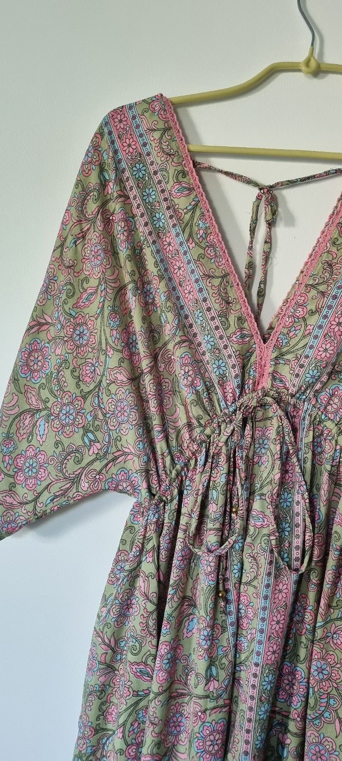 Robe longue bohème Taille 38 - photo numéro 3