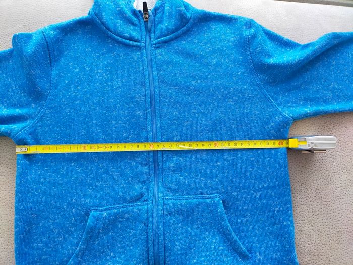 Veste/gilet zippée bleue chaude à capuche garçon 8/ 10ans  CRIVIT SPORTS by Lidl - photo numéro 7