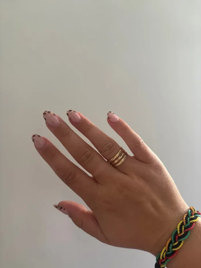 Bague dorée ajustable