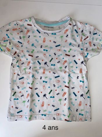Tee shirt 4 ans