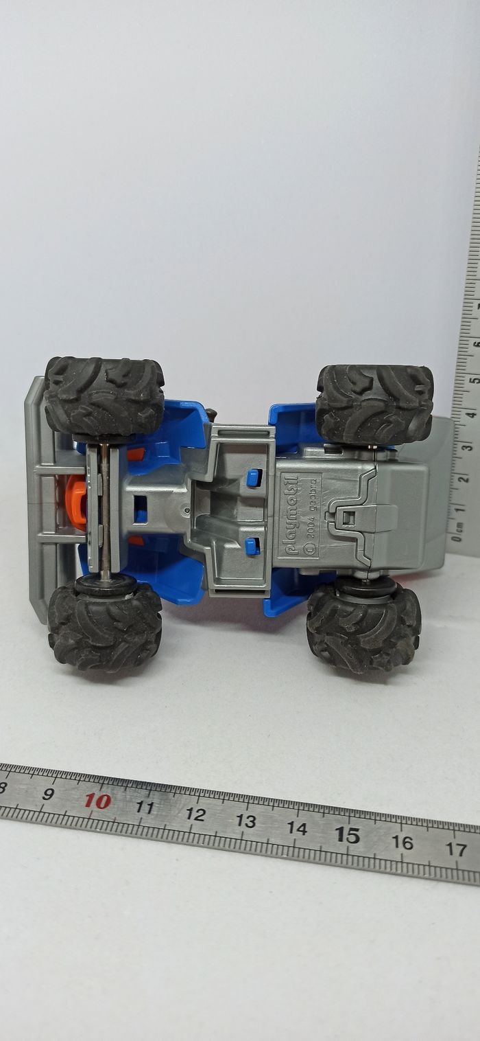 Homme secouriste avec quad à friction playmobil - photo numéro 7