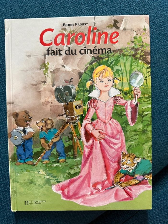Caroline fait du cinéma livre bd album Pierre Probst vintage rare