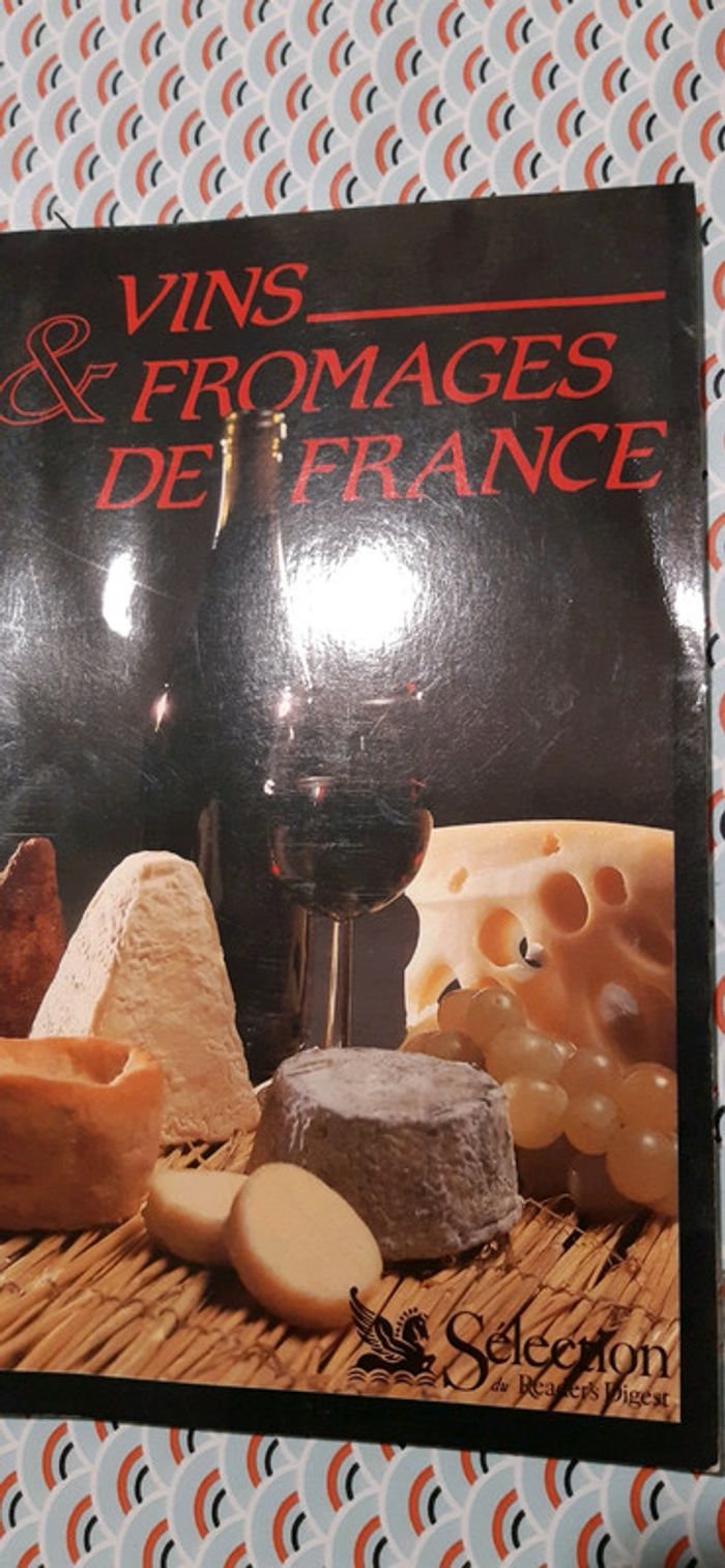 Livre vins et fromages de France