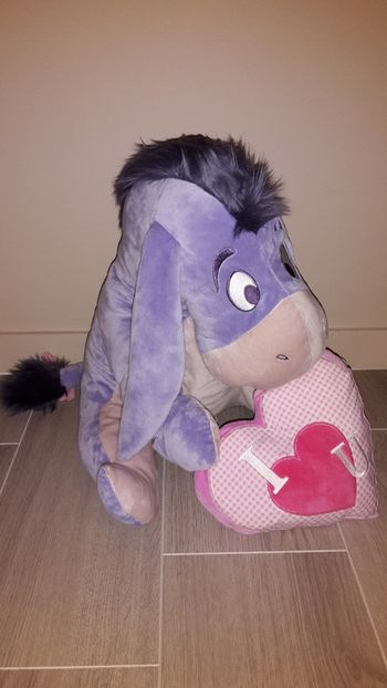 peluche bourriquet 40 cm neuve