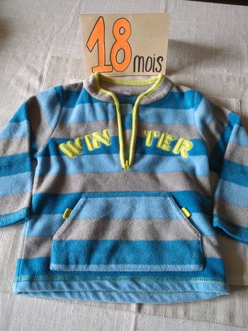 Pull polaire 18 mois