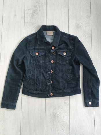 Veste en Jean Foncé