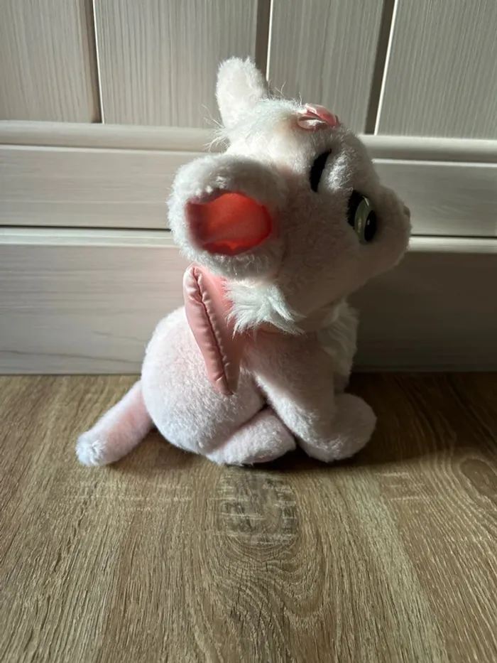 Peluche Marie Les Aristochats Disney / Mattel vintage / très bon état / good condition - photo numéro 2