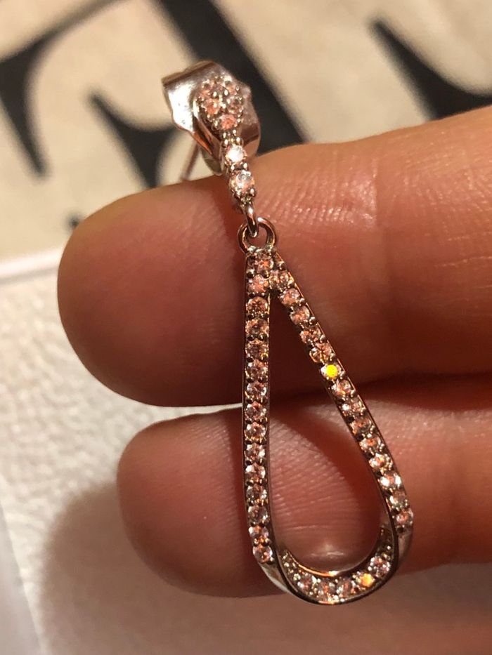 Boucles d’ oreilles argent massif 925 - photo numéro 8