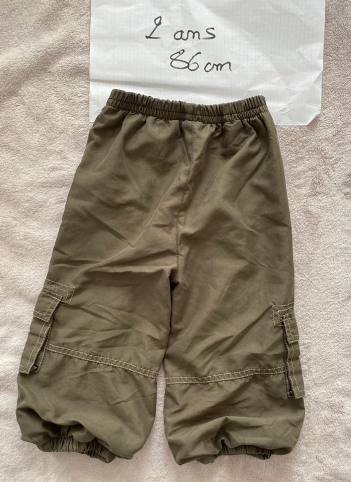 Lot de 3 pantalons chauds - 2 doublés & 1 velour - 2 ans - Dpam, tout compte fait et autre TBE - photo numéro 13