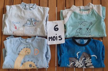 Lot de pyjamas 6mois garçon
