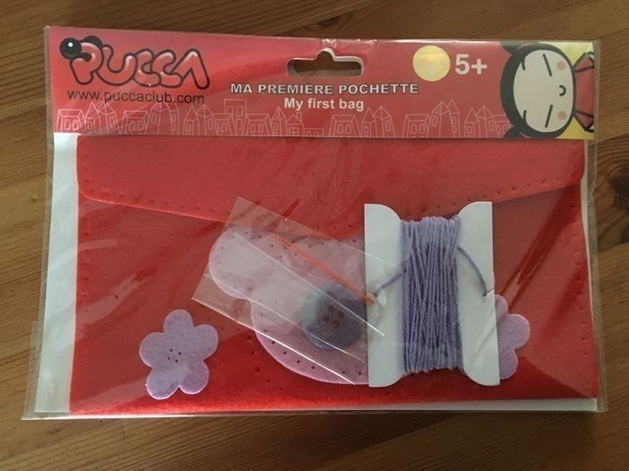 Kit neuf pour fabriquer une pochette Pucca - photo numéro 1