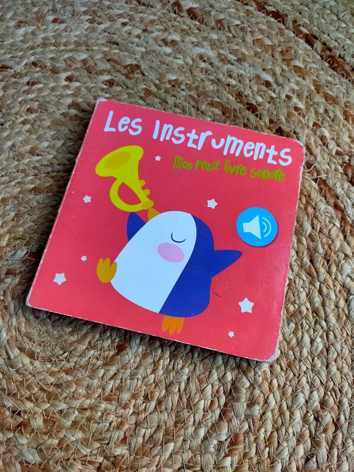 Livre musical les instruments
