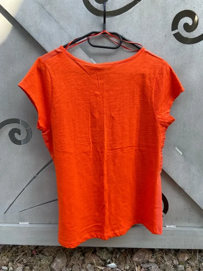 T-shirt à manches courtes Orange Captain Trend - photo numéro 4