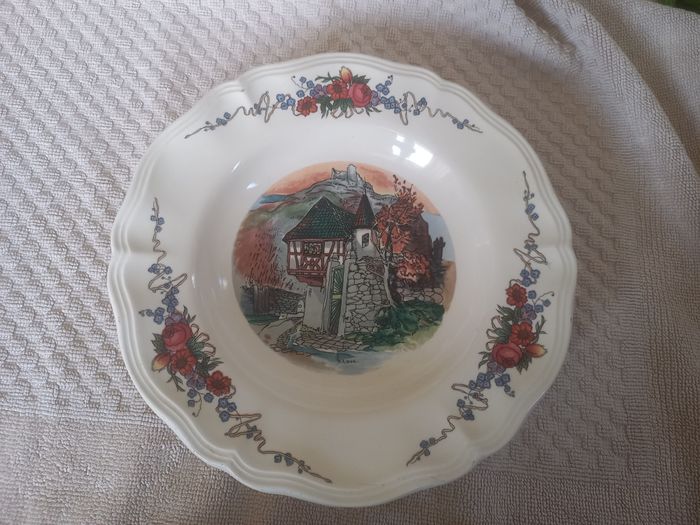 Assiette creuse récente Sarreguemines – Modèle Obernai – Ø 23 cm - photo numéro 3