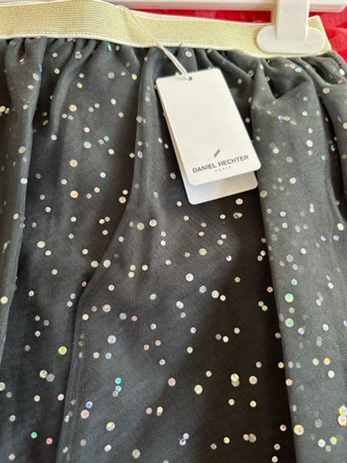 Lot / ensemble Jupe à paillettes + legging Daniel hechter 7 ans / 8 ans neuf - photo numéro 4