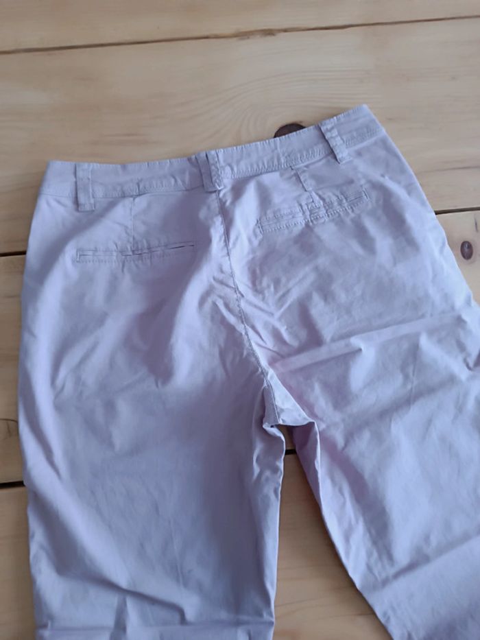 Pantalon Chino rose femme 38 - photo numéro 4