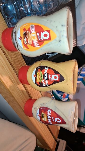 Lot de sauce quick ( giant, quick'n'toast, supreme)