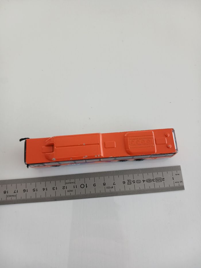 Bus Miniature MAN Lion's City - Orange "City Bus" - photo numéro 7