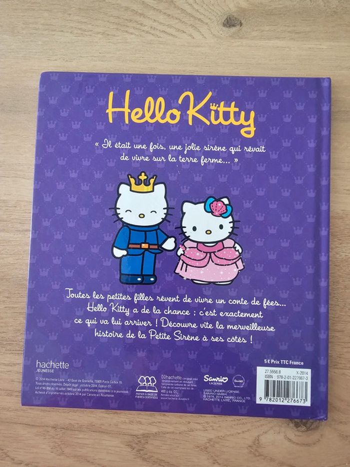 Livre hello kitty , il était une fois ( livre enfant ) - photo numéro 4