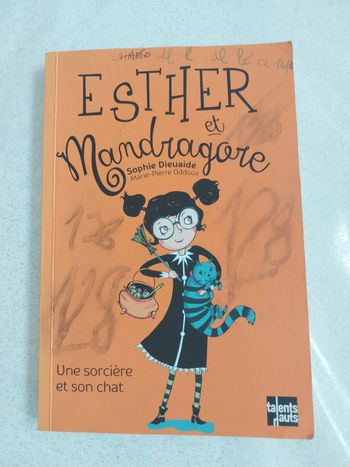Esther et MandragoreLivre pour enfant de 8 à 12 ans. Dessins sur la couverture et première page.