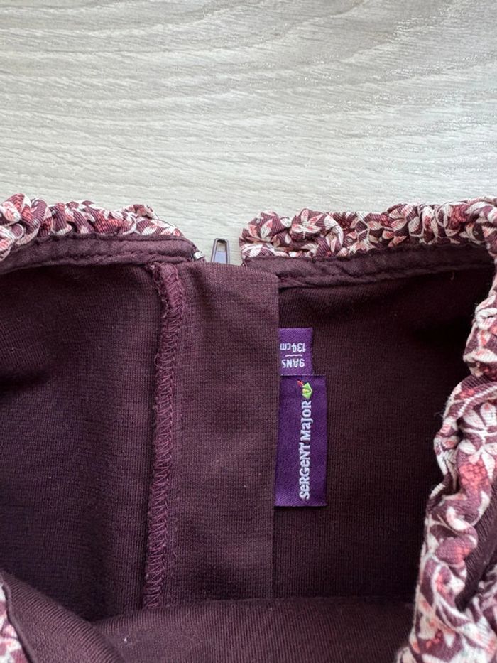 Robe bordeaux sergent major 9 ans - photo numéro 8