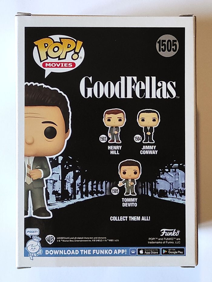 Funko Pop Tommy DeVito 1505 - Les Affranchis - Goodfellas - Movie - Figurine Vinyle - photo numéro 3