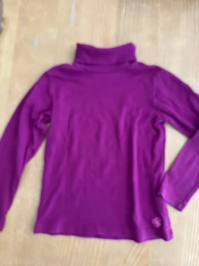 T-shirt col roulé orchestra 8 ans