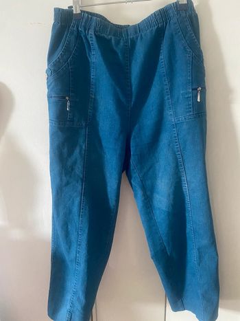 Pantalon  à jambes large Grande taille.