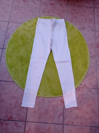 Skinny blanc Jennyfer taille 34