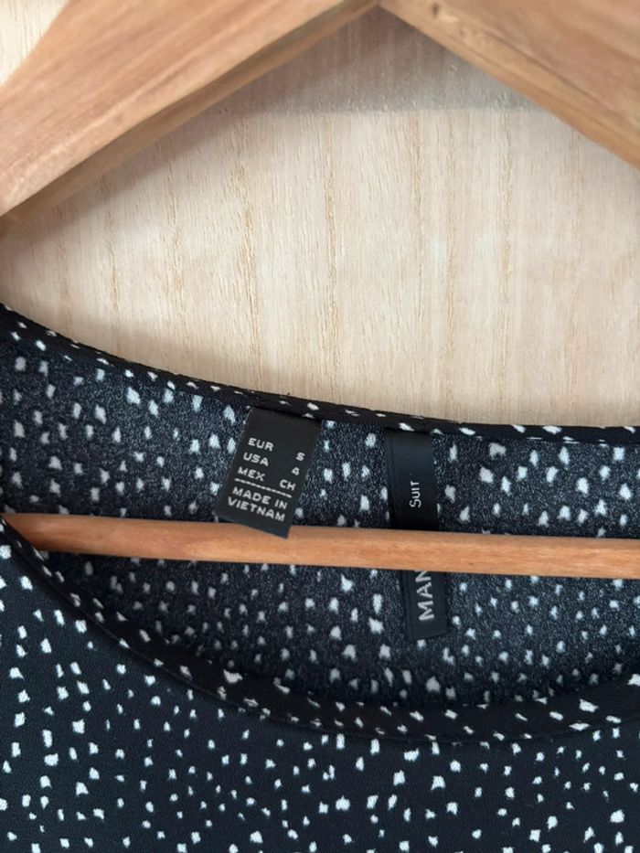 Tunique Mango noir, taille S - photo numéro 3