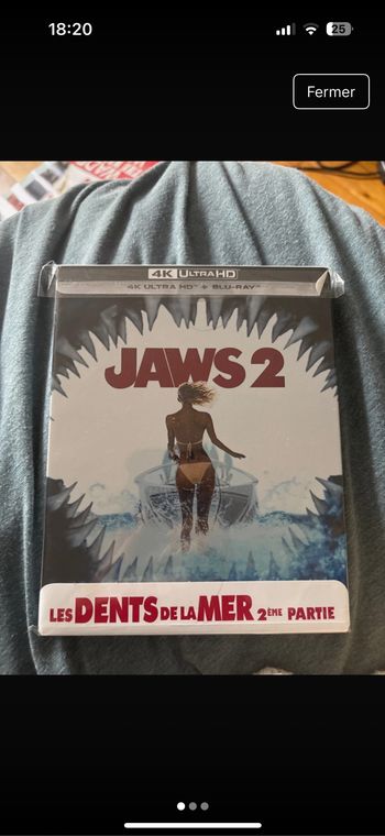 Les dents de la mer 2 steelbook 4k