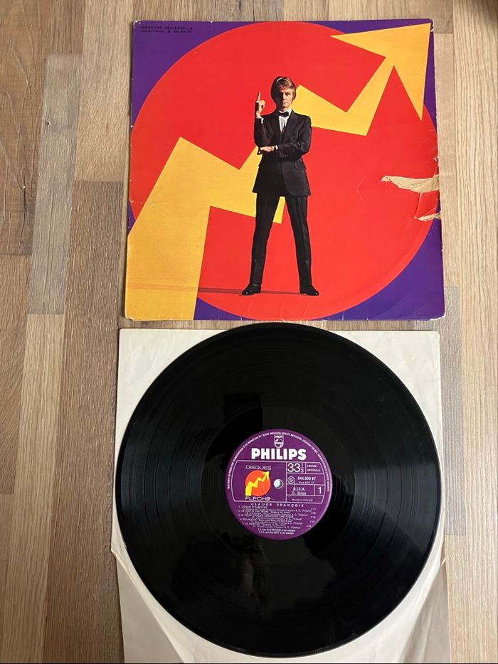 Vinyle 33 tours-Claude François - photo numéro 1