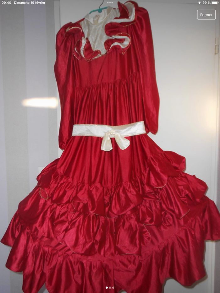 Déguisement robe d’époque fille