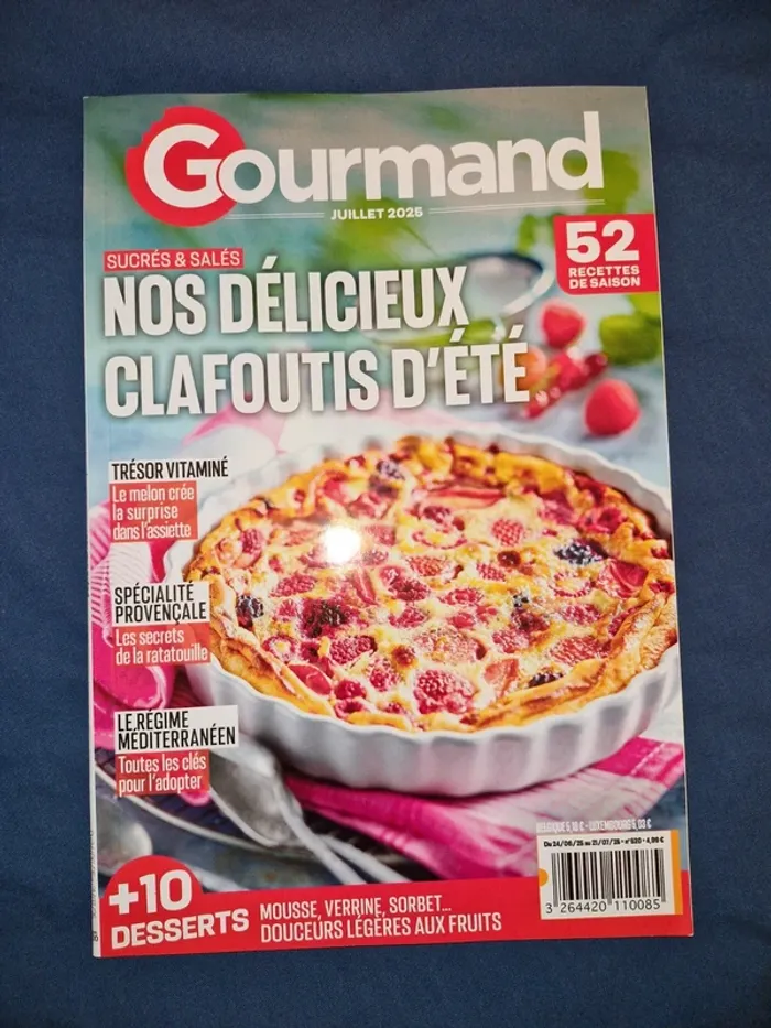 Livre de cuisine clafoutis