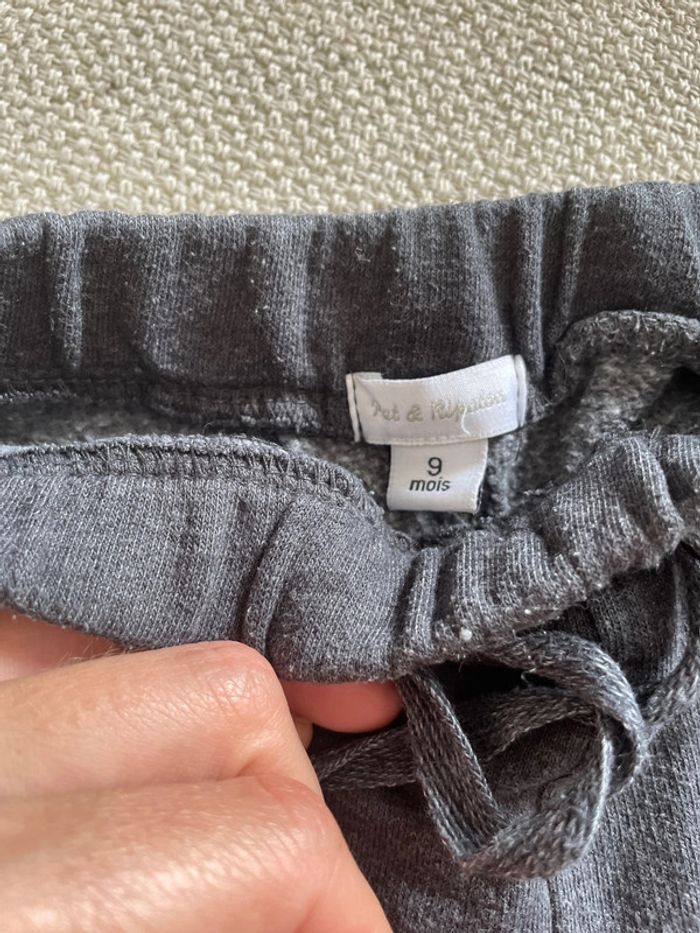 Pantalon gris 9 mois - photo numéro 2