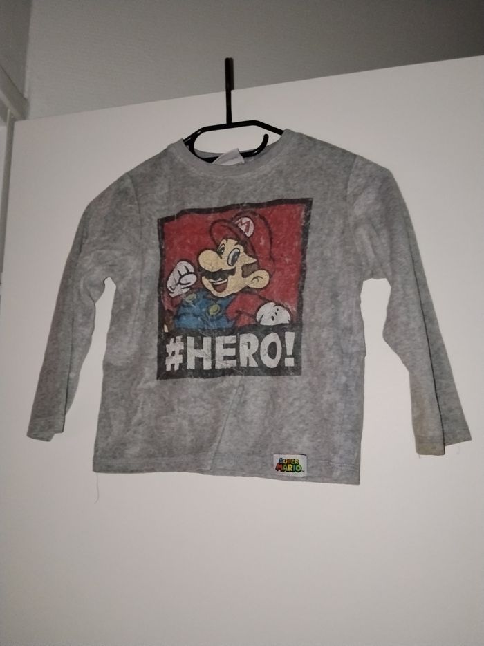 Pyjama super Mario taille 6 ans - photo numéro 2