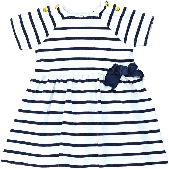 Robe à manches courtes 6 mois en coton Petit Bateau