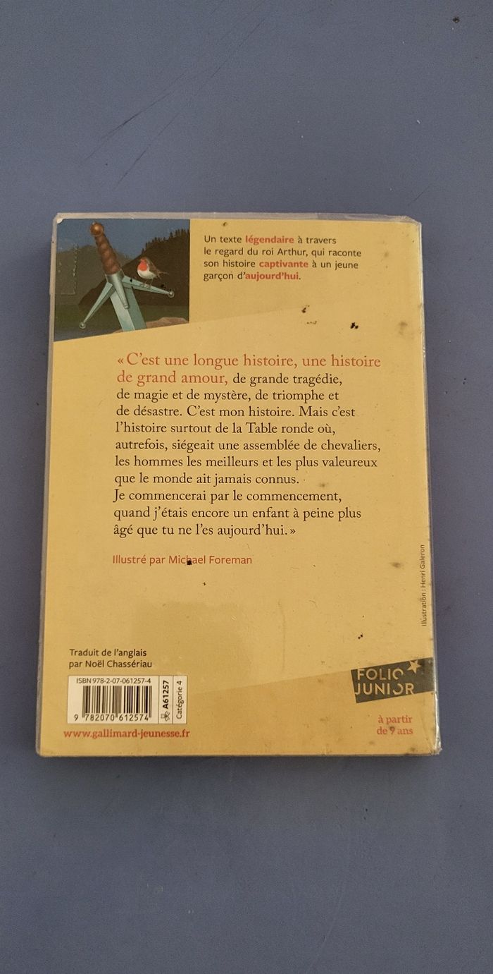 Le roi Arthur de Michael Morpurgo - photo numéro 2