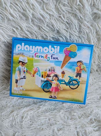 Jouet - jeux de construction playmobil 9426 marchand de glace et triporteur Neuf