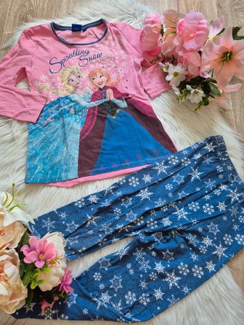 Pyjama 2 pièces 8ans reine des neige