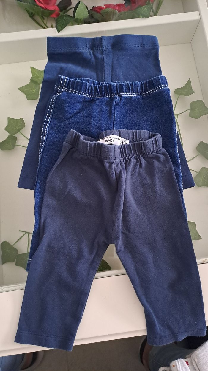 Lots de pantalon 3 mois - photo numéro 3