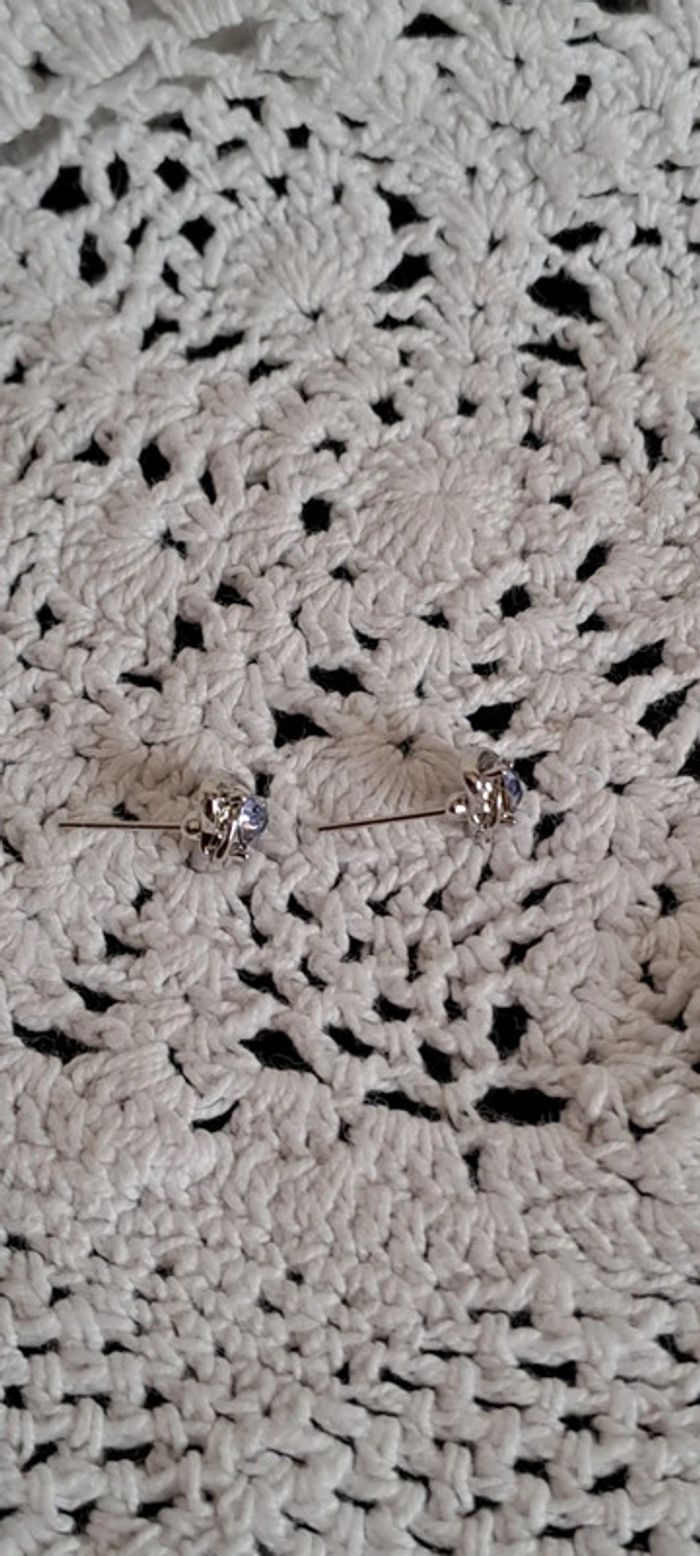 Clous d'oreilles cœur - photo numéro 3