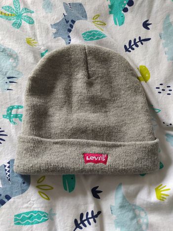 Bonnet gris enfant Levi's