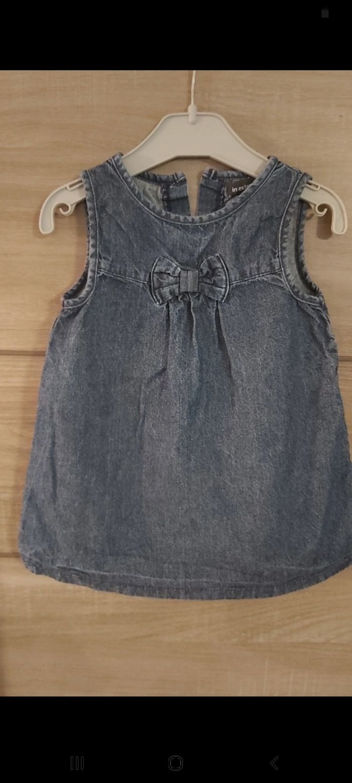 Robe en jeans