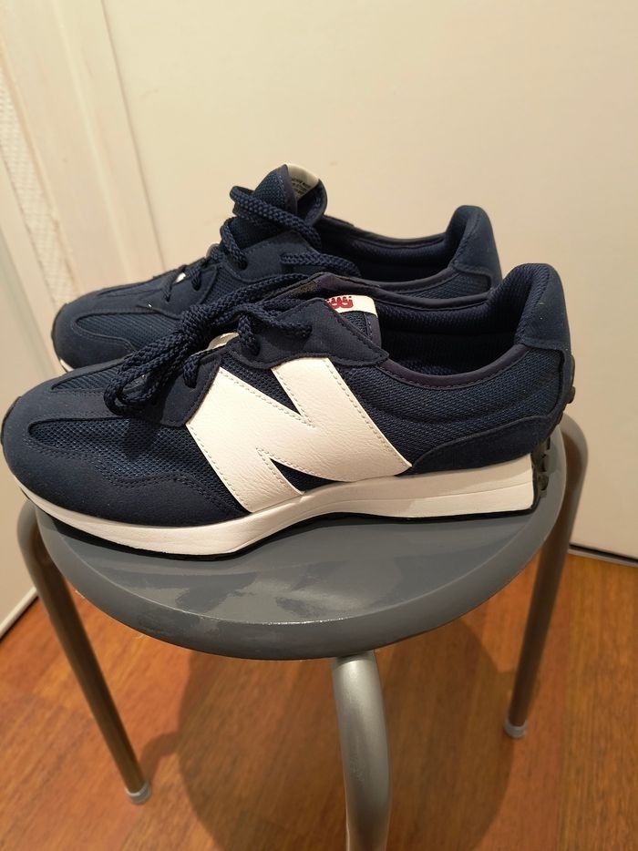 Baskets unisexe new Balance 38,5 bleu marine - photo numéro 2