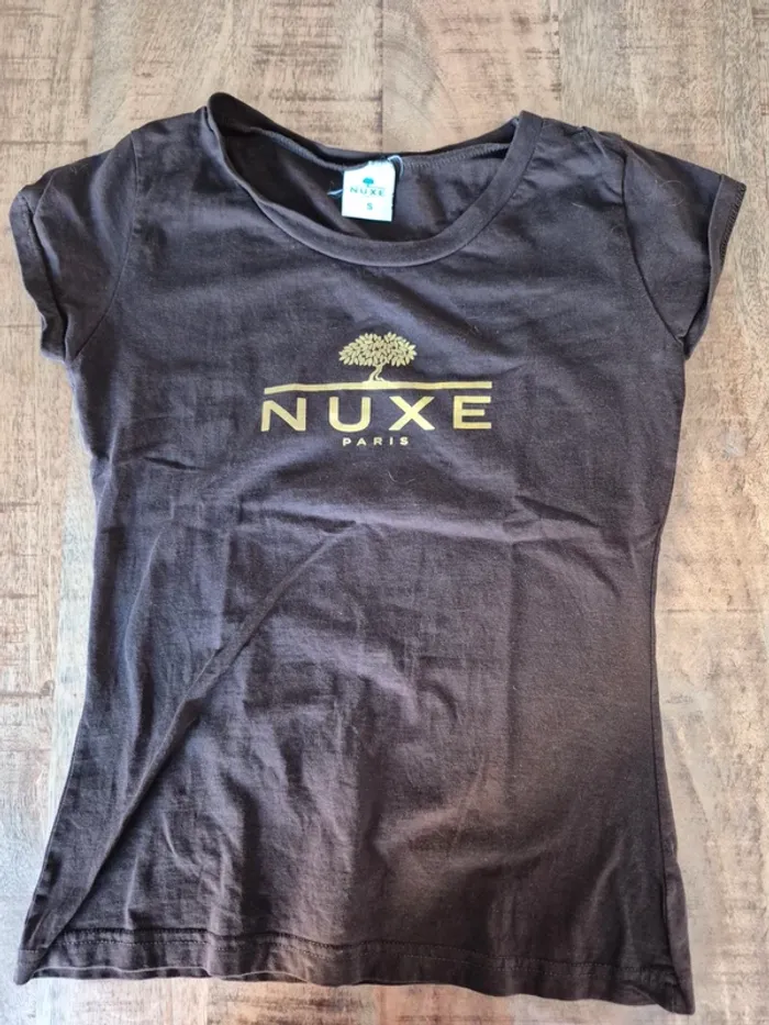 Tee shirt marron nuxe