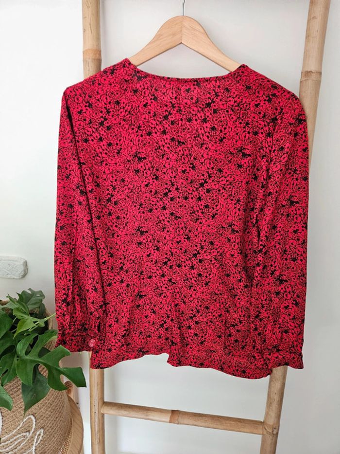Blouse cache coeur Camaïeu Neuve - photo numéro 2
