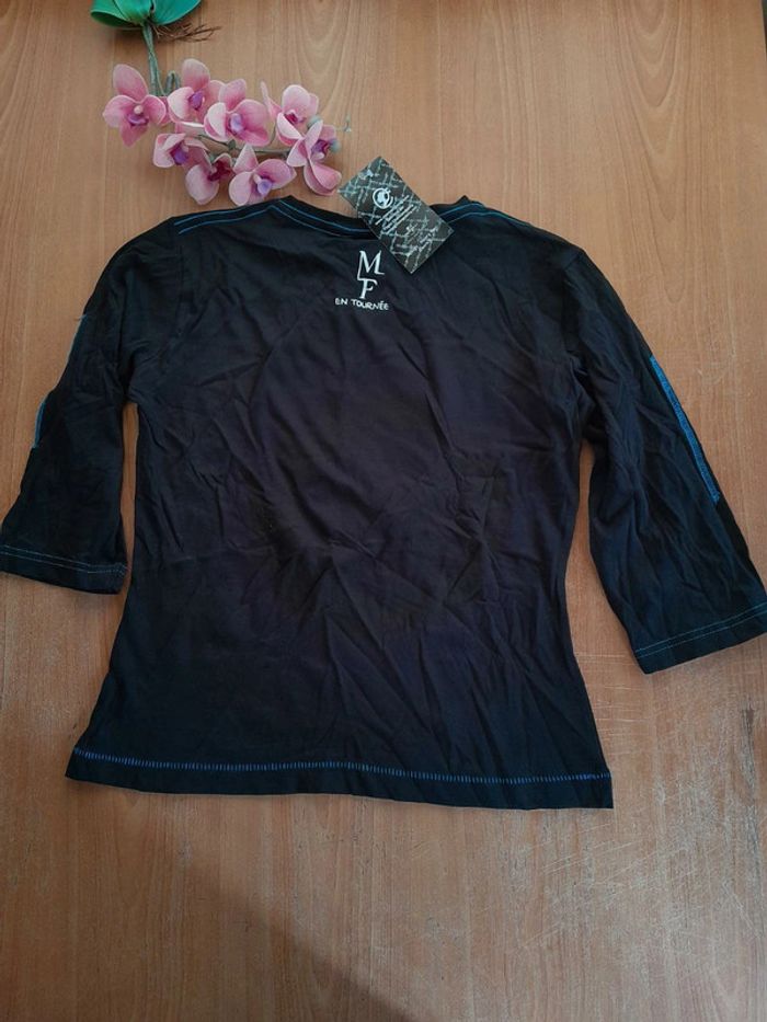 Tee-shirt mylène farmer skull taille S - photo numéro 3