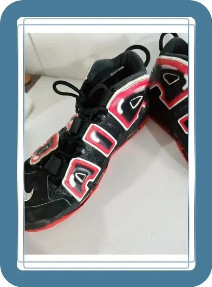 Chaussures hautes Nike, taille 45, usée - photo numéro 3